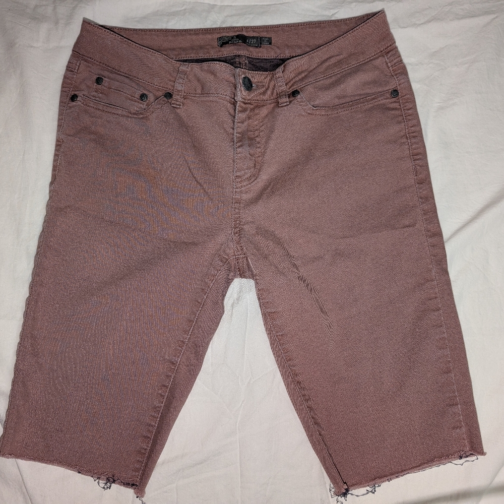 PrAna Bermuda Shorts W4/27 Light Mauve